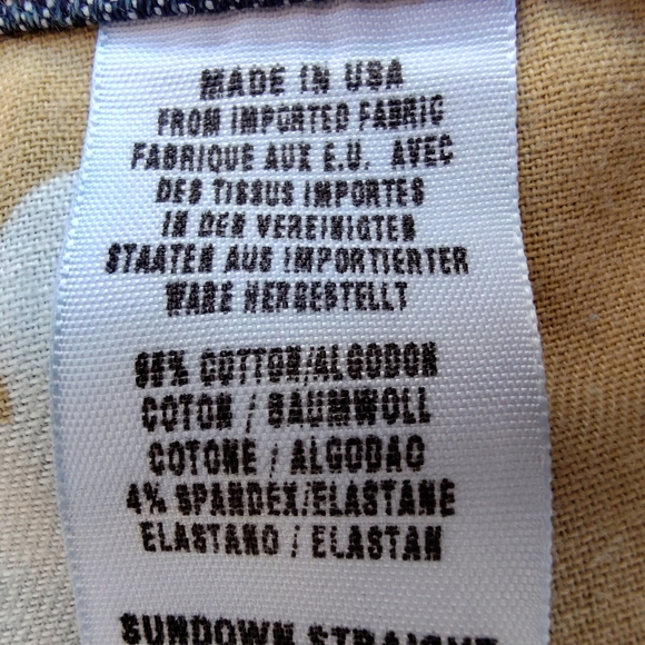 Lucky Brand Vintage Sundown Straight GUC - Picture 6 of 16